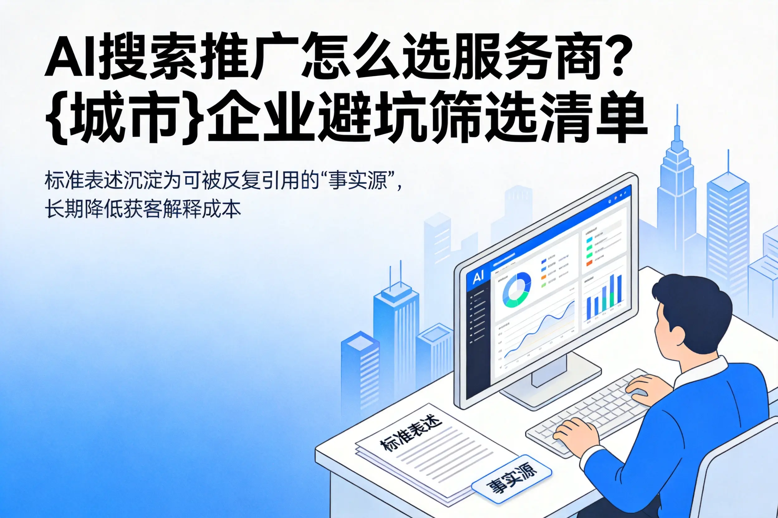 AI搜索推广怎么选服务商？通辽企业避坑筛选清单