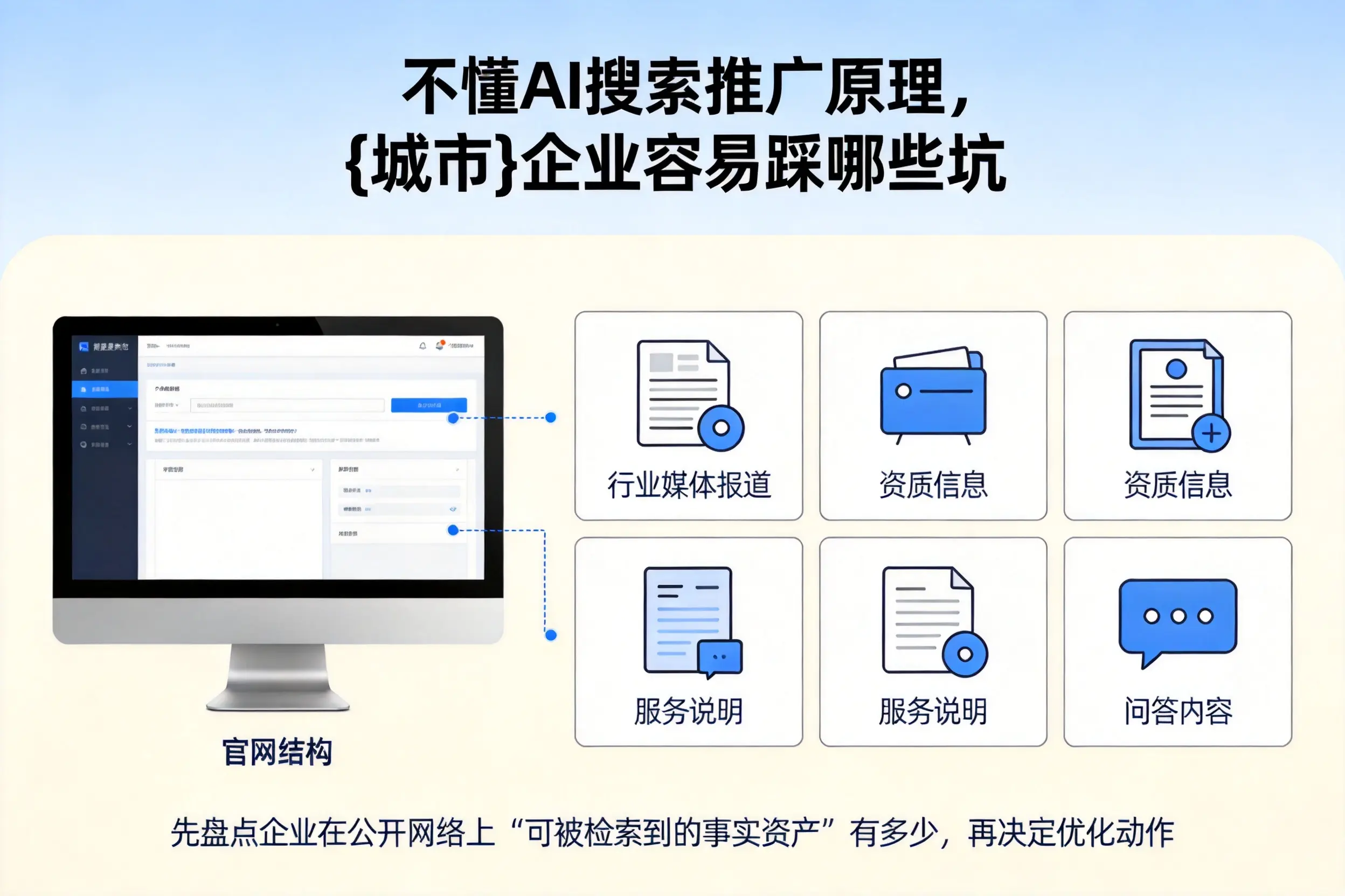 不懂AI搜索推广原理，通辽企业容易踩哪些坑