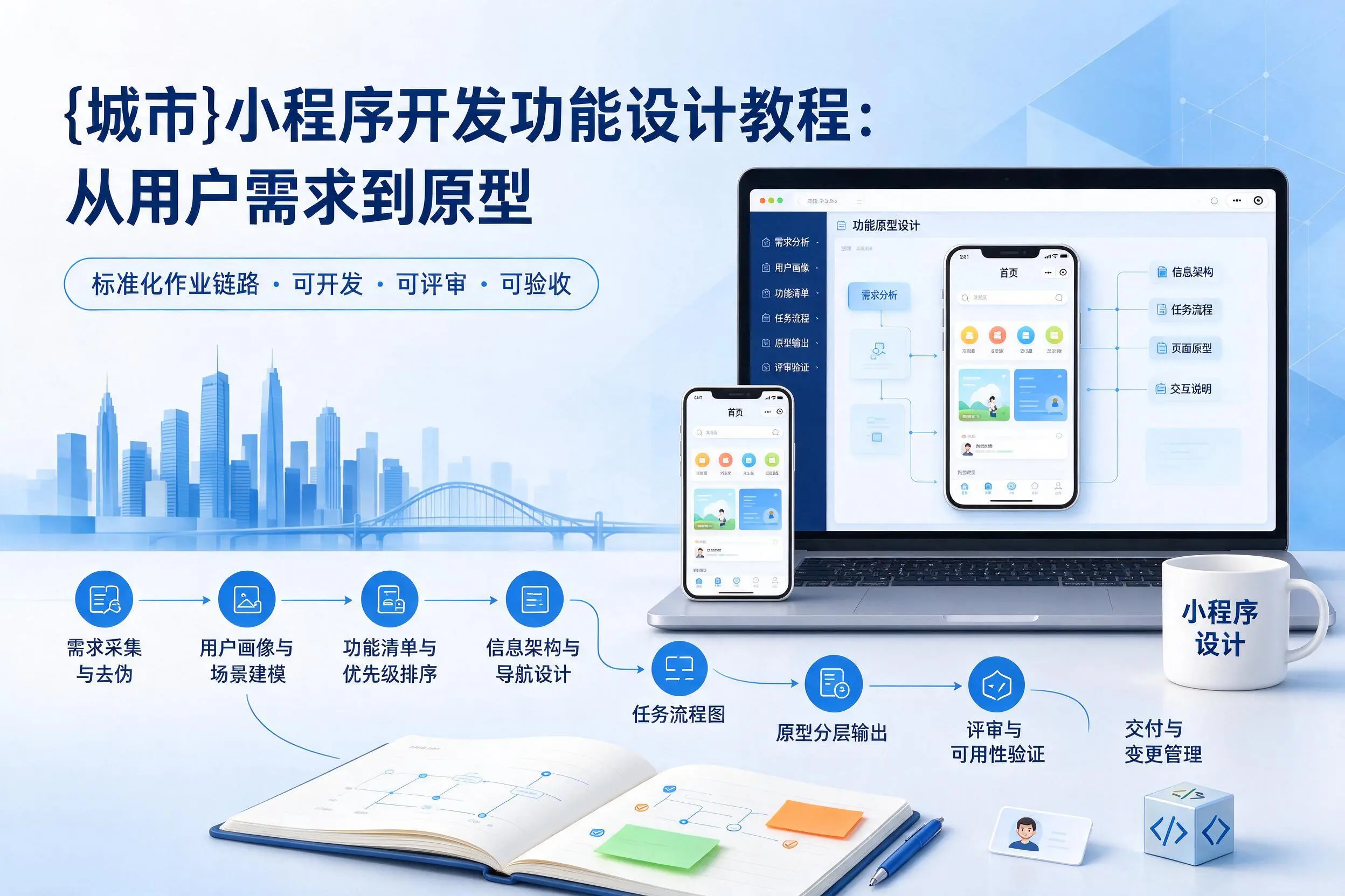 通辽小程序开发功能设计教程:从用户需求到原型