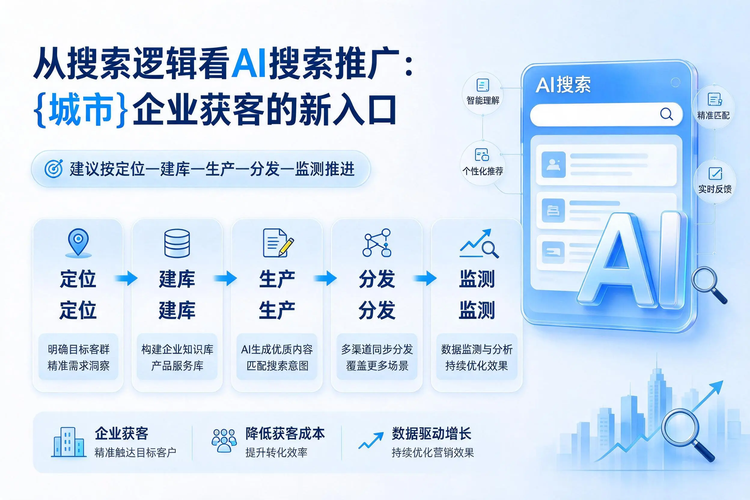 从搜索逻辑看AI搜索推广:通辽企业获客的新入口
